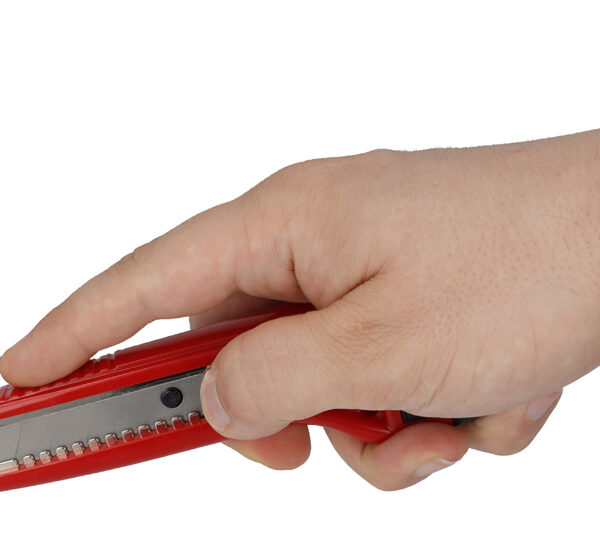 WESTCOTT Premium cutter, mesje 18 mm, rood/zwart