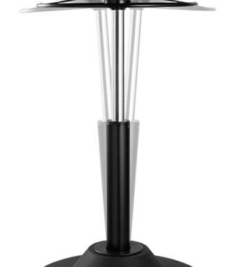 LogiLink Kruk, in hoogte verstelbaar, gasveer, zwart