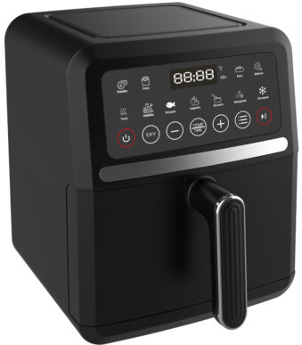 Little Balance hetelucht friteuse Crousty Light 5L zwart