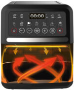 Little Balance hetelucht friteuse Crousty Light 5L zwart