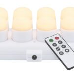 Securit Oplaadbare LED Waxinelichtjes Set Amsterdam Warmwit