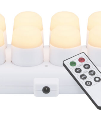 Securit Oplaadbare LED Waxinelichtjes Set Amsterdam Warmwit