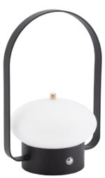 Securit Barcelona LED tafellamp oplaadbaar zwart