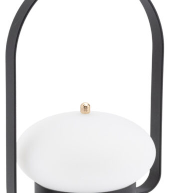 Securit Barcelona LED tafellamp oplaadbaar zwart