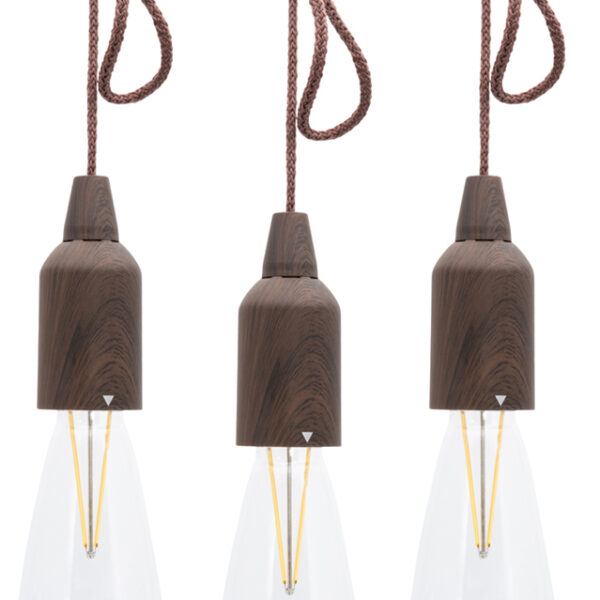 Securit Copenhagen oplaadbare LED hanglampen, 3 stuks