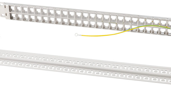 LogiLink 19 inch keystone patchpaneel 48 poort afgeschermd