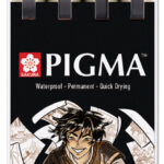 SAKURA PIGMA MICRON Fineliner Manga Set sepia 4-delig