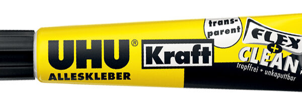 UHU Alleslijm Kraft, oplosmiddelhoudend, transparant, 18 g