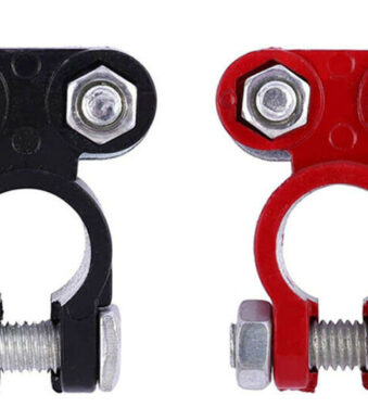 IWH Batterijpoolklemmen set, gekleurd