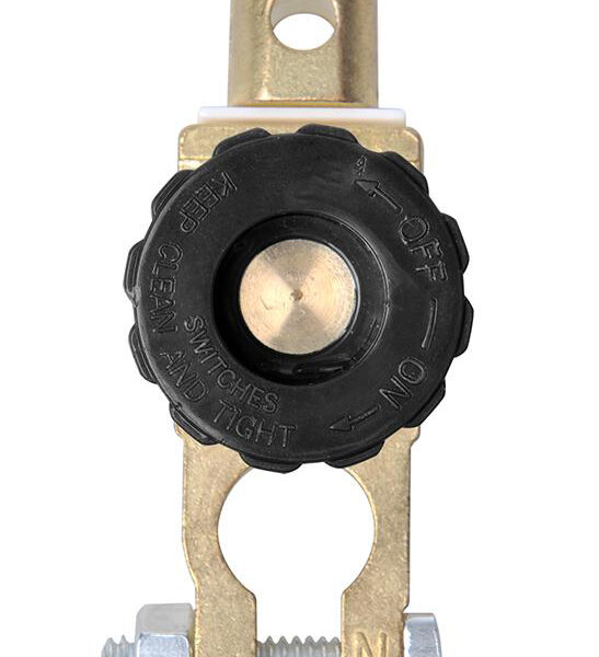 IWH Batterijpoolklem (-) met stroomonderbreker