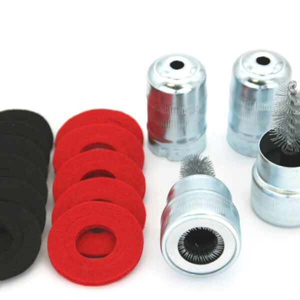 IWH Batterijpoolreinigingsborstel met kleurschijfjes