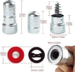 IWH Batterijpoolreinigingsborstel met kleurschijfjes