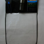 IWH Autostoelbeschermer voor rugleuning, transparant