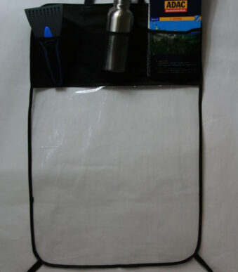 IWH Autostoelbeschermer voor rugleuning, transparant