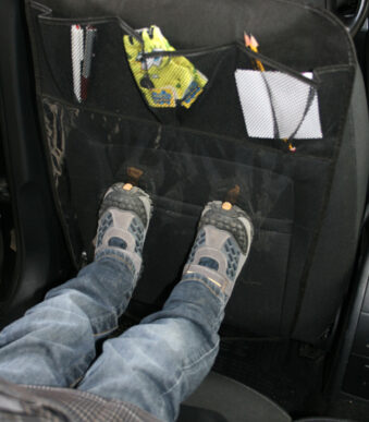 IWH Autostoelbeschermer voor rugleuning, transparant