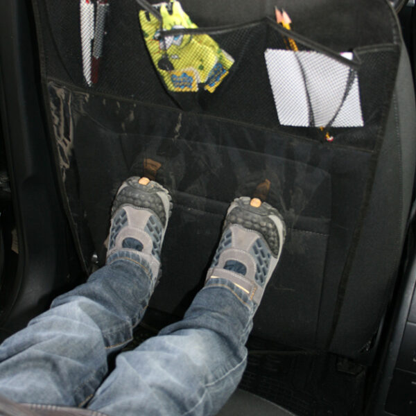 IWH Autostoelbeschermer voor rugleuning, transparant