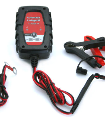 IWH Acculader voor Auto & Motor, 1A, 6/12V