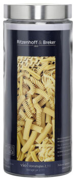 Voorraadpot VIO, rond, 2,1 liter