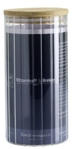 Ritzenhoff & Breker voorraadpot LINEA, rond, 1,3 liter