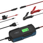 ANSMANN Acculader Auto 6-12V/4A, zwart/blauw