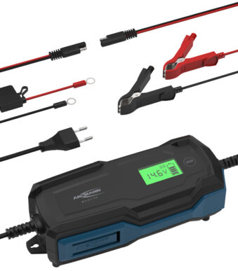 ANSMANN Acculader Auto 6-12V/6A Zwart/Blauw