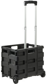 keeeper Opvouwbare transportkar 'Olli' met vouwbox, 45 liter