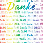 SUSY CARD Wenskaart 'Bedankt Rainbow