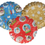 STARPAK Adventskalender rond, diameter 23 cm