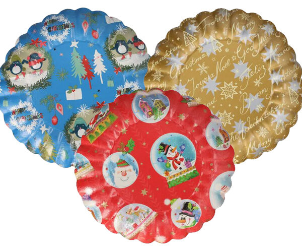 STARPAK Adventskalender rond, diameter 23 cm