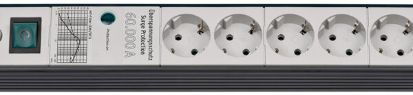 Brennenstuhl 19" stekkerdoos Premium-Line, 6-voudig