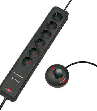 Brennenstuhl stekkerdoos Eco-Line Comfort Switch 6-voudig met voetschakelaar