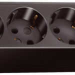 Brennenstuhl stekkerdoos Eco-Line 6-voudig zwart met schakelaar