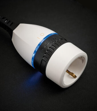 Brennenstuhl verlengkabel met schakelaar zwart/wit 3,0 m