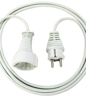 Brennenstuhl verlengkabel kunststof wit 2 meter