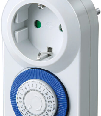 Brennenstuhl dagelijkse tijdschakelaar MMZ 20, wit, IP20