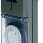 Brennenstuhl dagklokschakelaar MZ 44, IP 44, antraciet