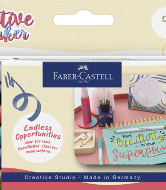 Faber-Castell Creative Marker Goldfaber, 6 stuks etui Soft