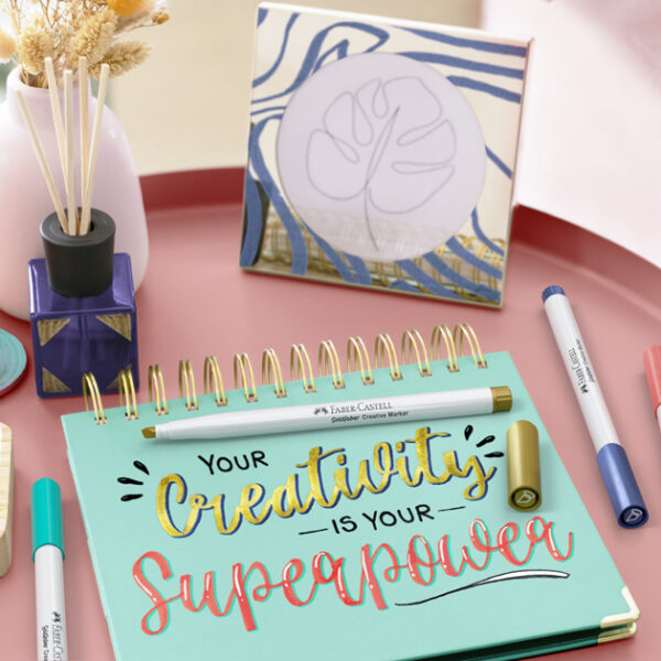 Faber-Castell Creative Marker Goldfaber, 6 stuks etui Soft