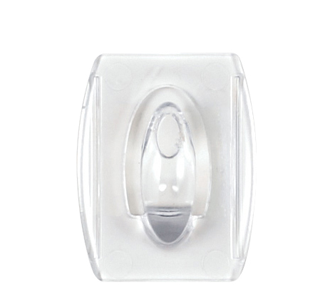 3M Command Mini-haakjes, kunststof, maat S, transparant 3M Command Mini-haakjes, kunststof, maat S, transparant