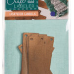 COLOP Innaai-etiketten Craft Labeler, bruin, leer