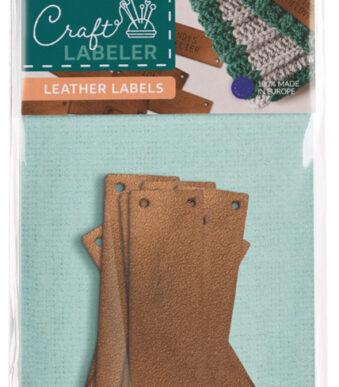 COLOP Innaai-etiketten Craft Labeler, bruin, leer