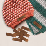 COLOP Innaai-etiketten Craft Labeler, bruin, leer