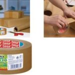 Tesa verpakkingstape papier ecoLogo bruin 50mm x 50m