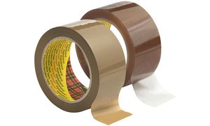 Bruine verpakkingsplakband 50 mm x 66 m