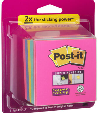 Post-it Zelfklevende Notitieblokjes Super Sticky Notes 76 x 76 mm