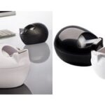 Scotch plakbandhouder zwart met navulling