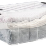 Opbergbox HOME BOX, 30 liter, transparant