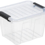 Transparante opbergdoos voor thuis, 3 liter