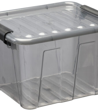 Opbergdoos HOME BOX, 3,0 liter, grijs