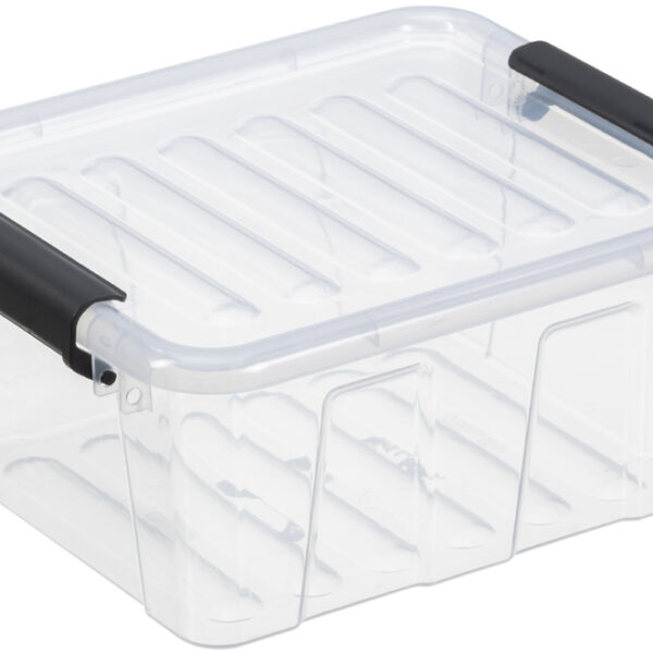 Opbergdoos voor thuis, 2 liter, transparant